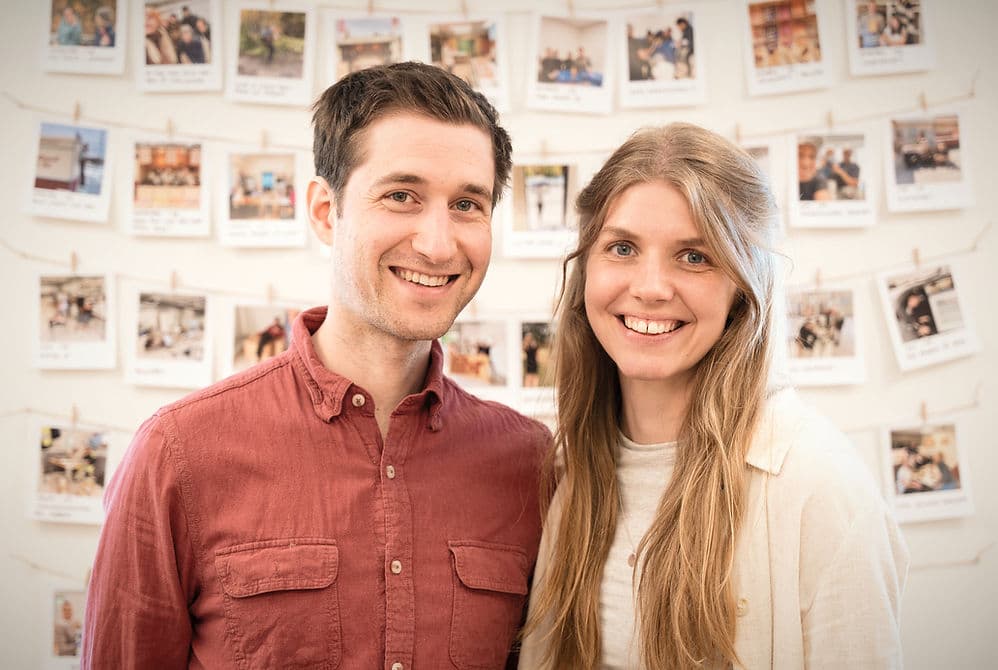 Therese and Adam - Founders of Fibr