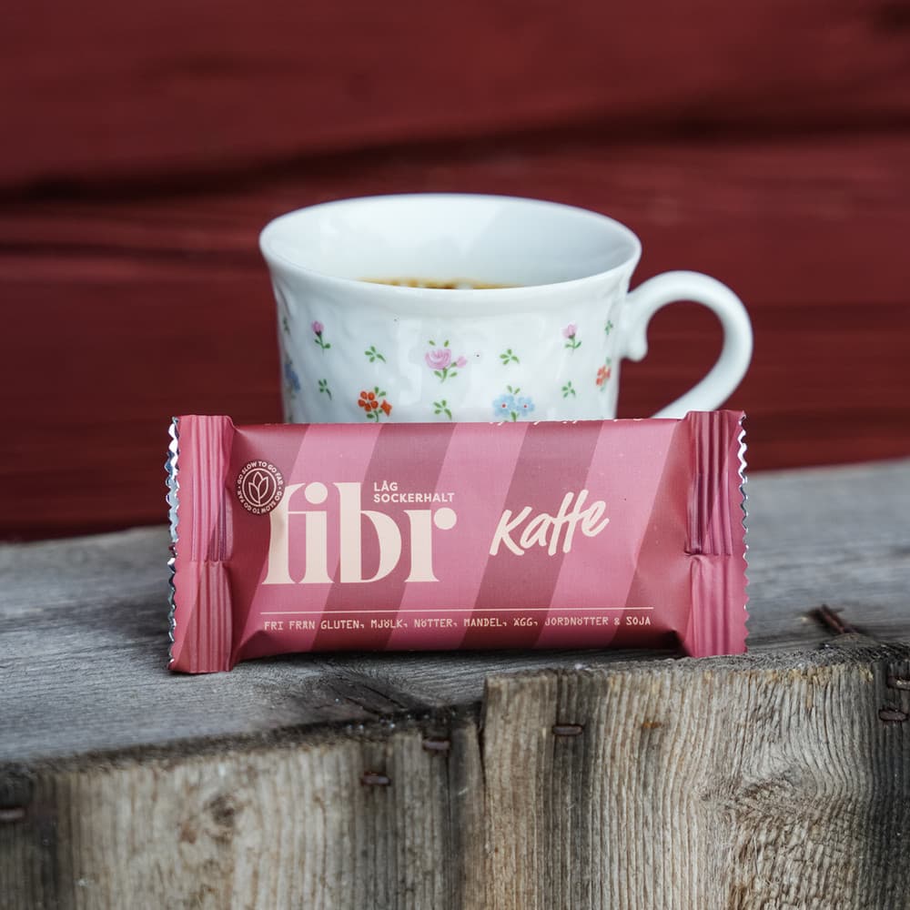 Kaffe Fibr Bars 25g Låg Sockerhalt - image 2