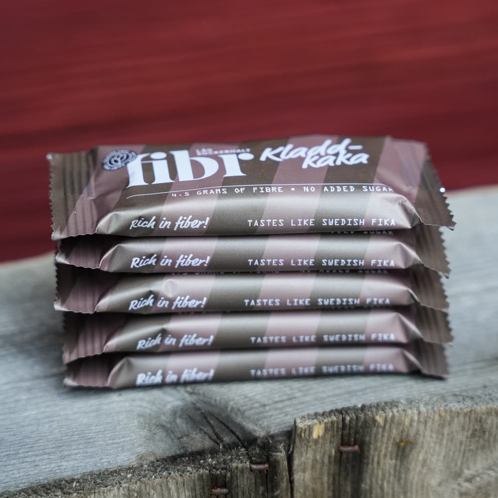 Kladdkaka Fibr Bars 25-pack Låg Sockerhalt - image 2