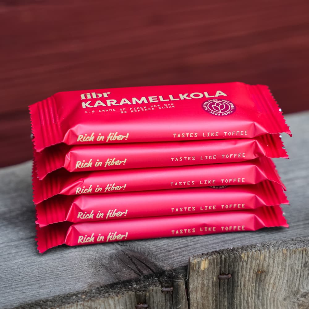 Karamellkola Fibr Bars 25-pack Utan Tillsatser - image 2