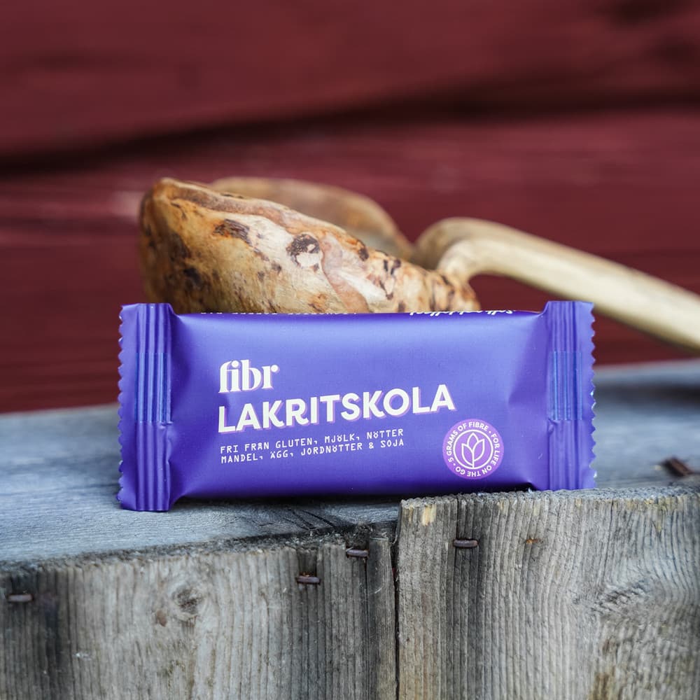 Lakritskola Fibr Bar 25g Utan Tillsatser - image 2