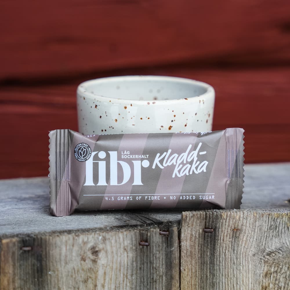 Kladdkaka Fibr Bar 25g Låg Sockerhalt - image 2