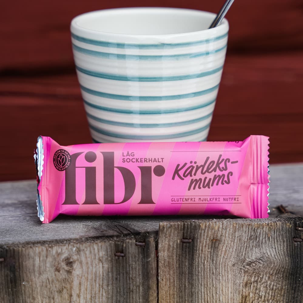 Kärleksmums Fibr Bar 40g Låg Sockerhalt - image 2