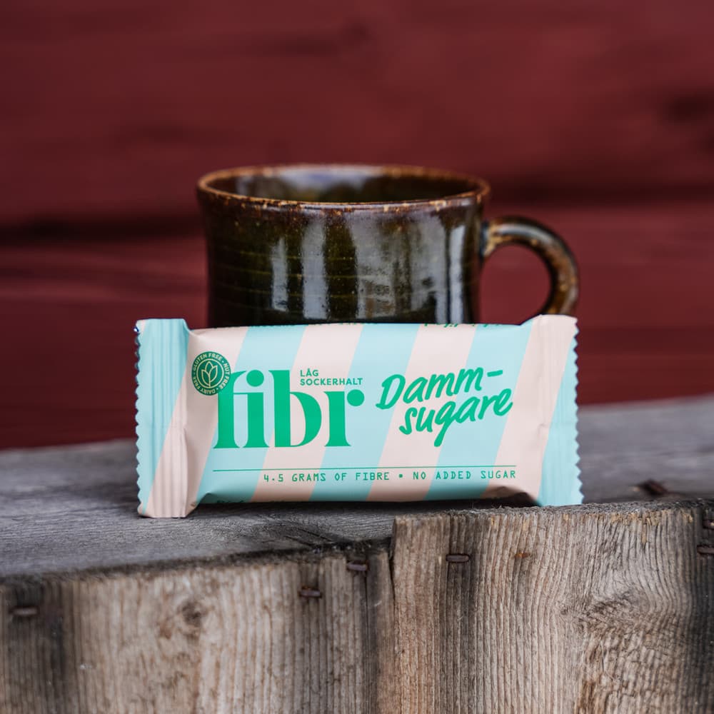Dammsugare Fibr Bar 25g Låg Sockerhalt - image 2