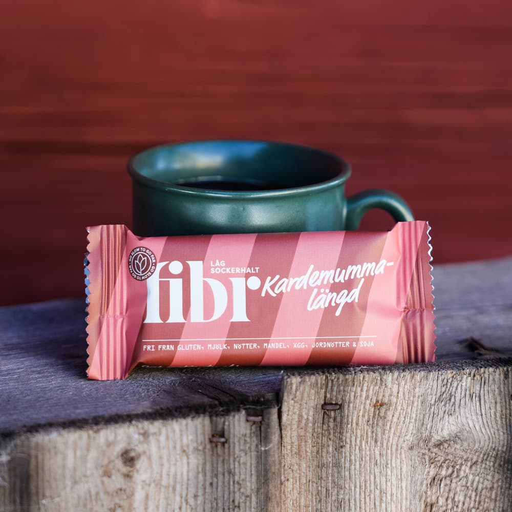 Kardemummalängd Fibr Bar 25g Låg Sockerhalt - image 2