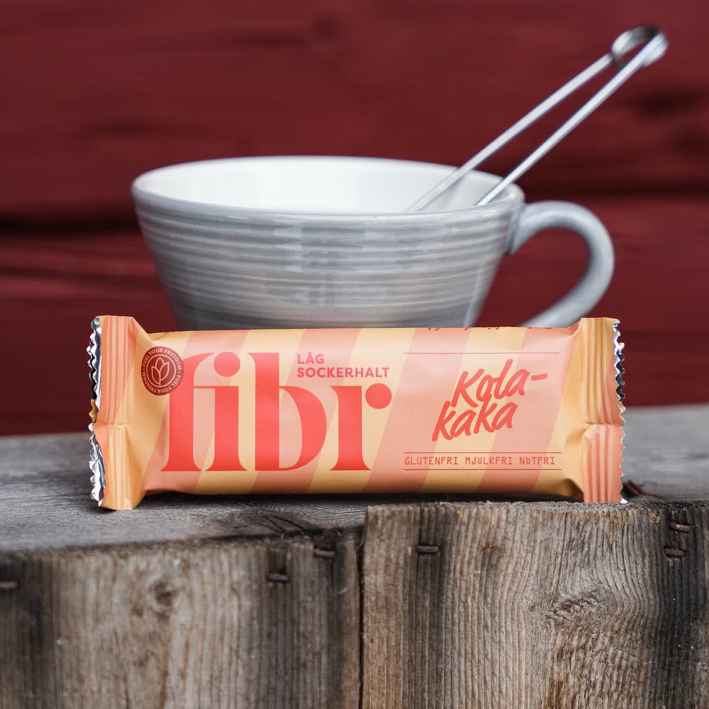 Kolakaka Fibr Bar 40g Låg Sockerhalt - image 2