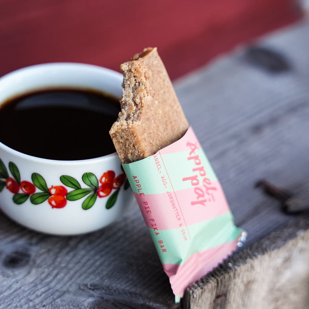 Äppelpaj Fibr Bar 25g Låg Sockerhalt - image 1