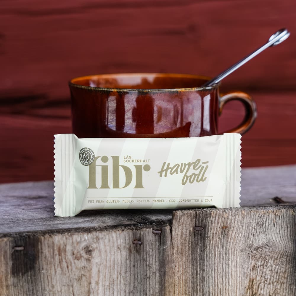 Havreboll Fibr Bar 25g Låg Sockerhalt - image 2