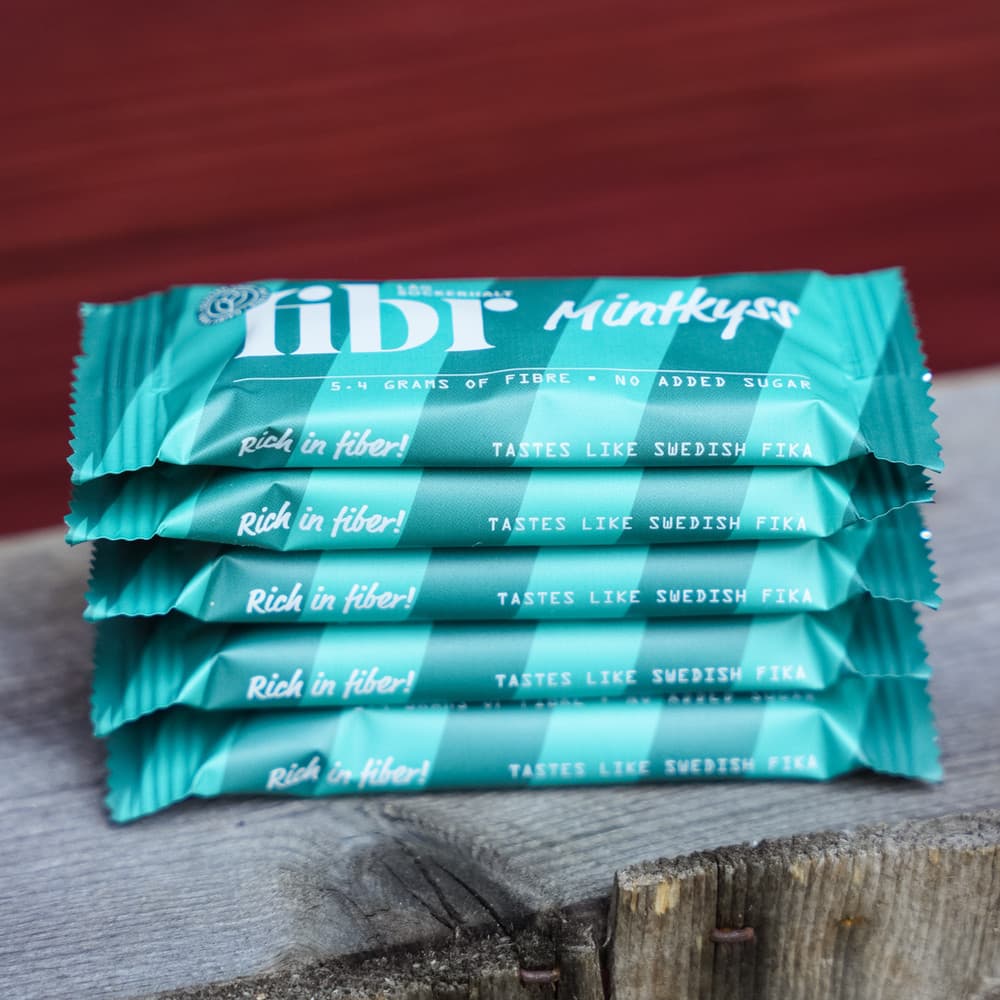 Mintkyss Fibr Bars 25-pack Låg Sockerhalt - image 2