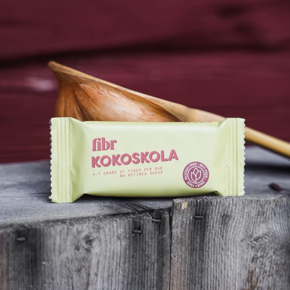 Kokoskola Fibr Bar 25g Utan Tillsatser - image 2