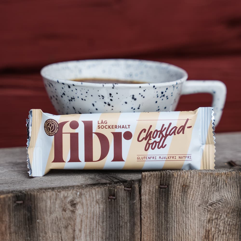 Chokladboll Fibr Bar 40g Låg Sockerhalt - image 2