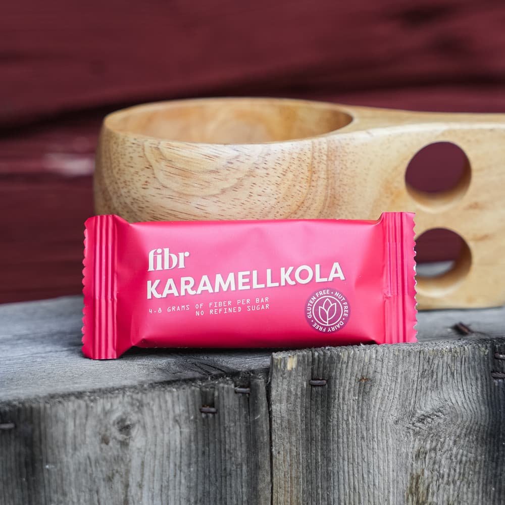 Karamellkola Fibr Bar 25g Utan Tillsatser - image 2