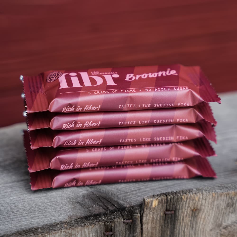 Brownie Fibr Bars 25-pack Låg Sockerhalt - image 2