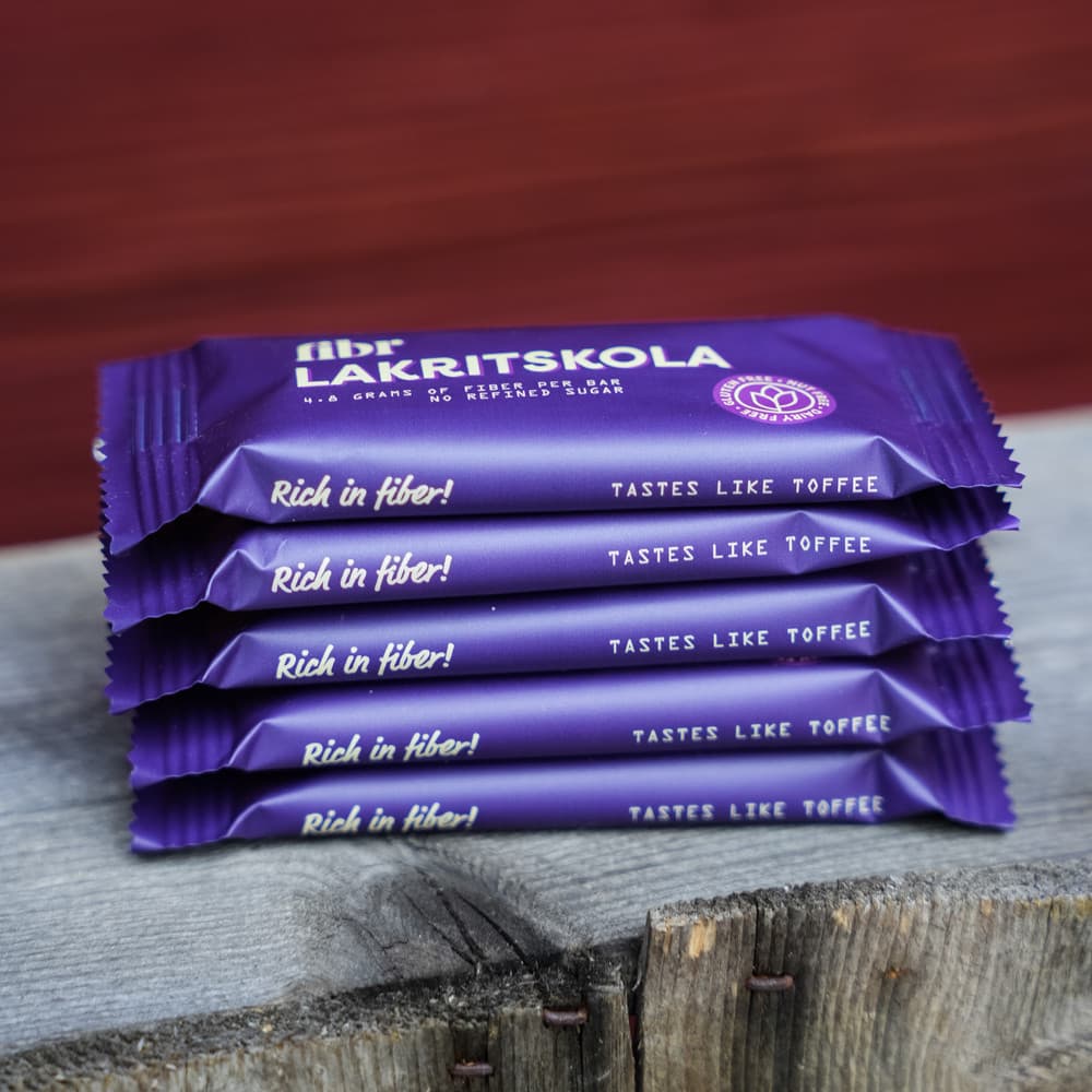 Lakritskola Fibr Bar 25-pack Utan Tillsatser - image 2