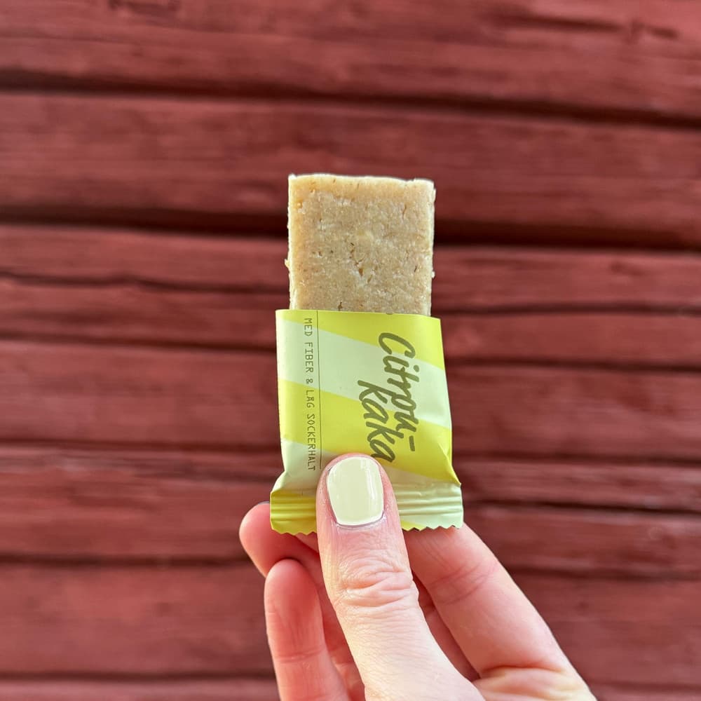 Citronkaka Fibr Bars 25-pack Låg Sockerhalt - image 1