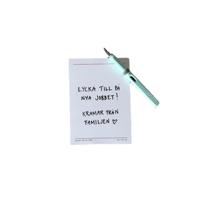 Personlig hälsning ✍️