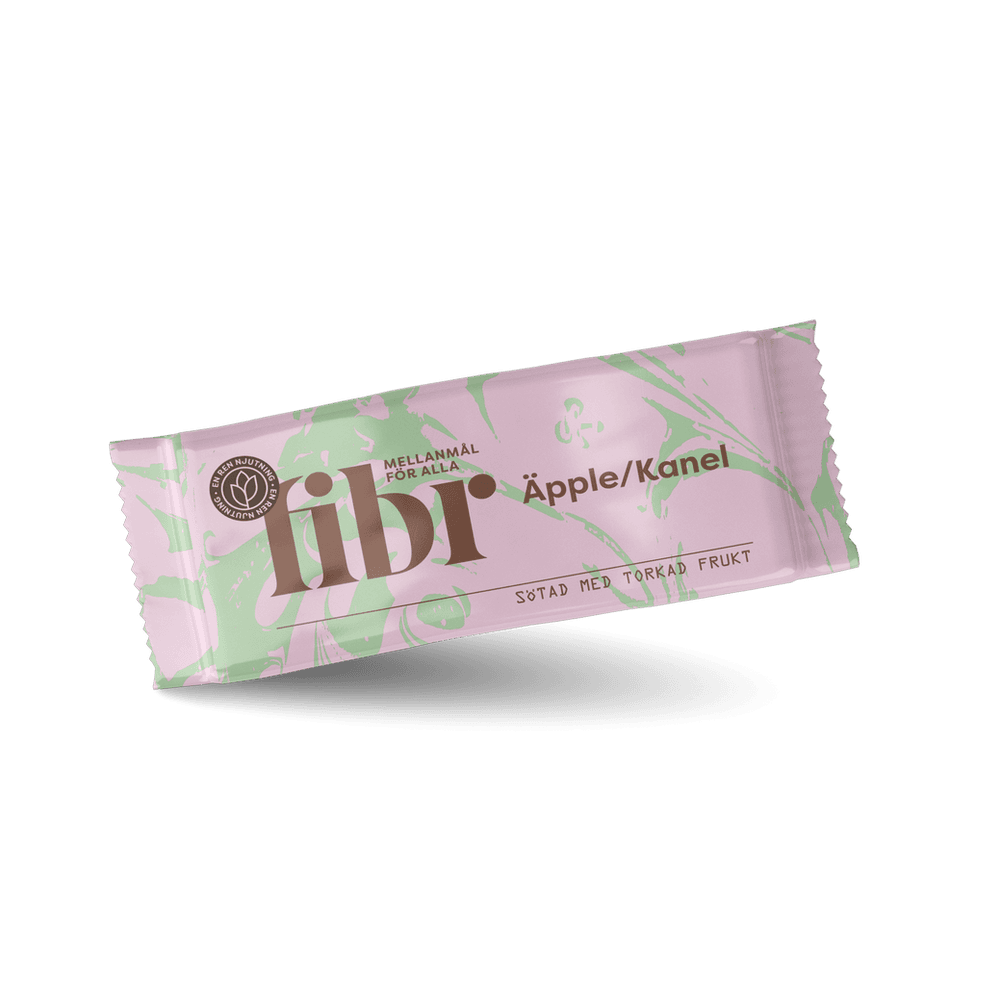 Äpple/Kanel Fibr Bar 25g Utan Tillsatt Socker - image 2