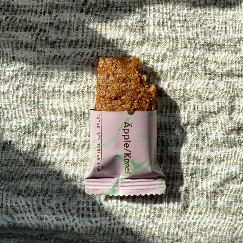 Äpple/Kanel Fibr Bar 25g Utan Tillsatt Socker - image 1