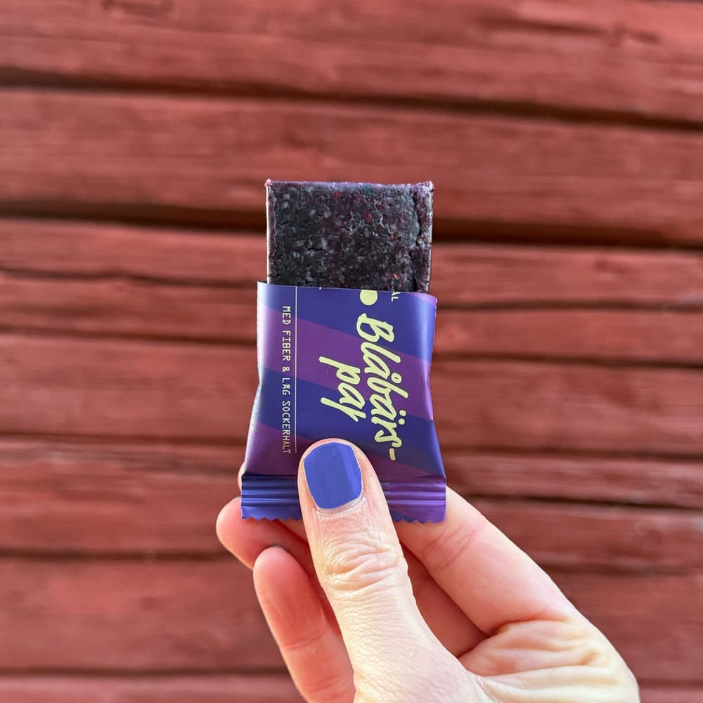 Blåbärspaj Fibr Bar 25-pack Låg Sockerhalt - image 1