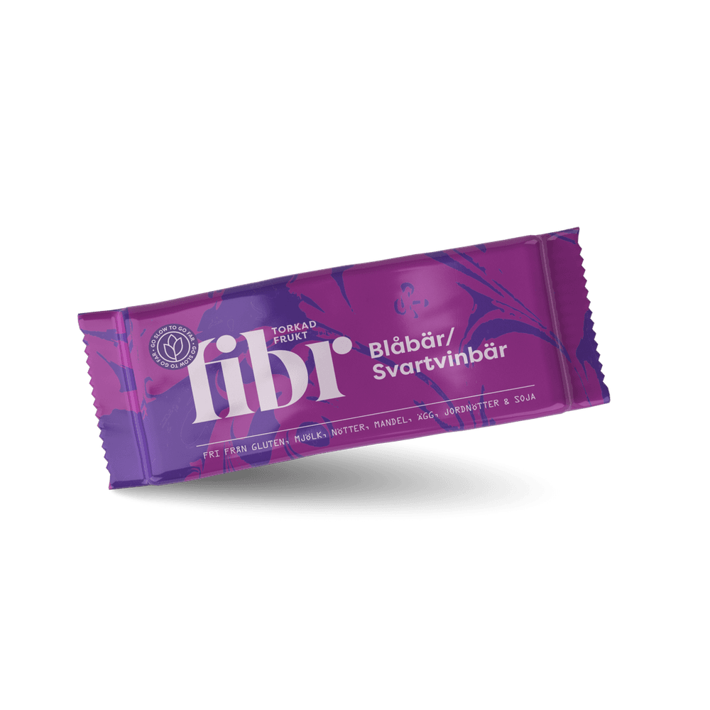 Blåbär/Svartvinbär Fibr Bar 25g Utan Tillsatt Socker - image 2