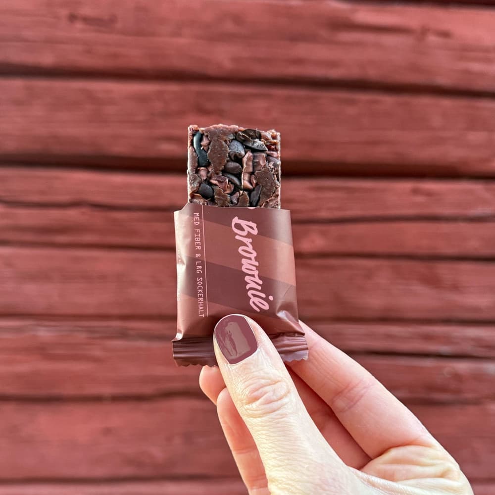 Brownie Fibr Bars 25-pack Låg Sockerhalt - image 1
